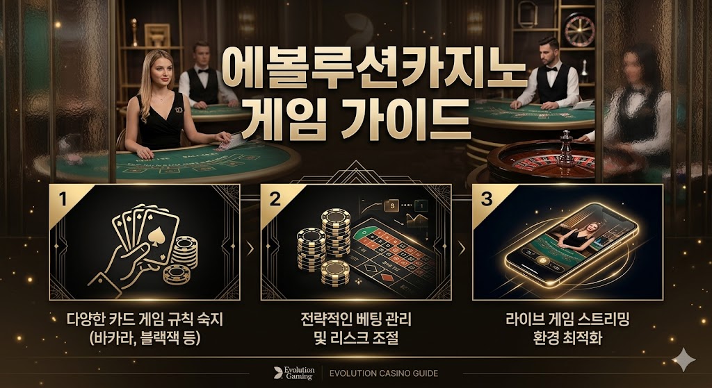 에볼루션 카지노 게임 가이드